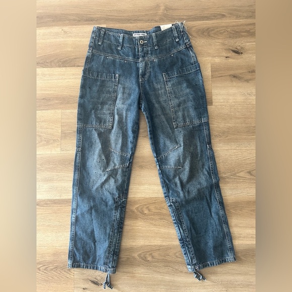 Free People Oasis Denim Crop Jeans, Size: 26- NWOT - Picture 3 of 16